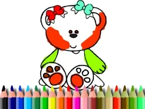 BTS Sweet Bear Coloring